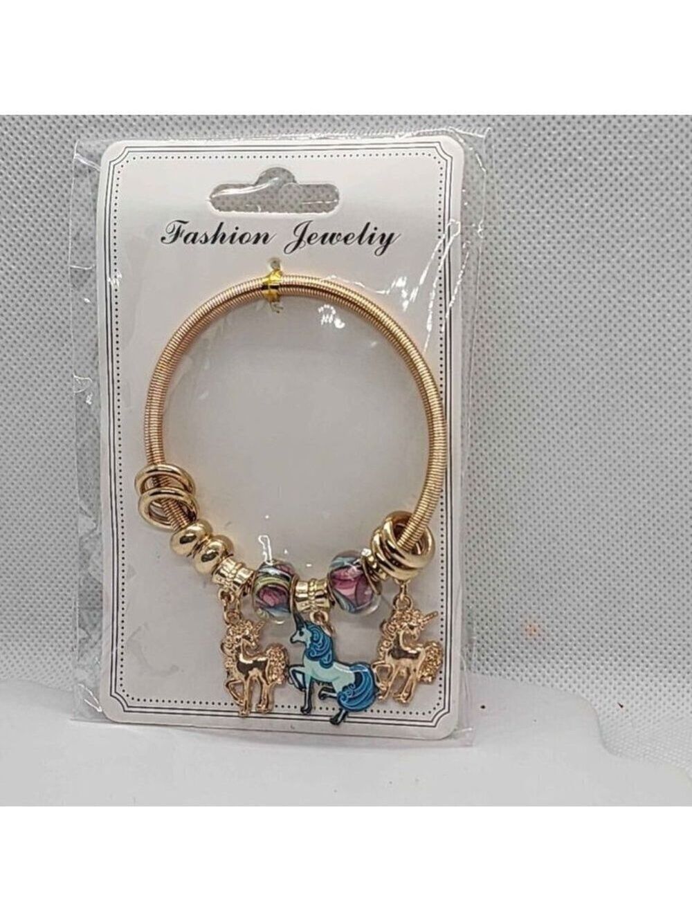 Brand New   Three Unicorn Bracelet
